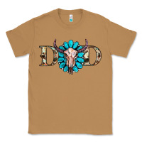 Toasted Coconut western dad with gemstone and skull Classic Tee - RanaPortraitStore