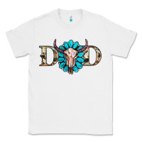 White western dad with gemstone and skull Classic Tee - RanaPortraitStore