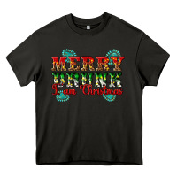 Asphalt Merry Drink I Am Christmas Heavy Core Tee - Artiststas
