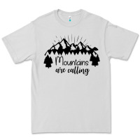Dove Grey Mountains Premium Tee - Unal Design
