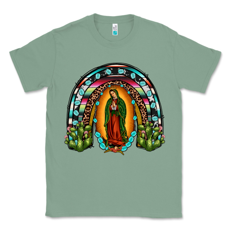 Our Lady Of Guadalupe Rainbow Classic Tee by JahusDesignShop | Teevron