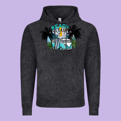 Beach Please Vintage Hoodie Designed By Sublimationcraftshop