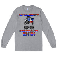 Heather Grey just call me pretty and take me racing Long Sleeve Tee - JahusDesignShop