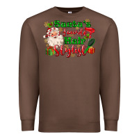 Chestnut santas favorite hair stylist Premium Sweatshirt - MaliasSmallBusiness