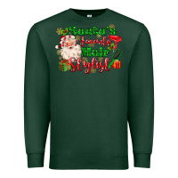 Sports Green santas favorite hair stylist Premium Sweatshirt - MaliasSmallBusiness