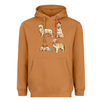 Meerkat christmas dogs Heavyweight Hoodie - MaliasSmallBusiness
