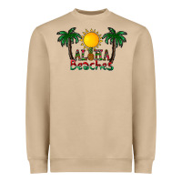 Mushroom aloha beaches Heavyweight Sweatshirt - CowhideDigitalArt