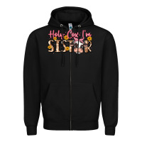 Black holy cow i'm sister Zipper Hoodie - MaliasSmallBusiness