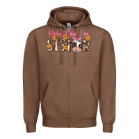 Chestnut holy cow i'm sister Zipper Hoodie - MaliasSmallBusiness