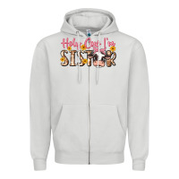 Dove Grey holy cow i'm sister Zipper Hoodie - MaliasSmallBusiness