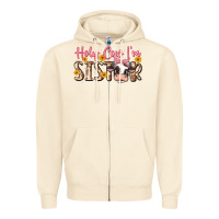 Sandshell holy cow i'm sister Zipper Hoodie - MaliasSmallBusiness