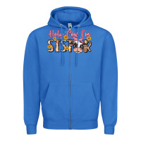 True Royal holy cow i'm sister Zipper Hoodie - MaliasSmallBusiness