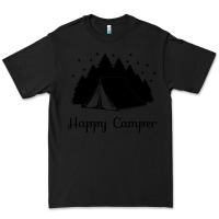 Black camping Premium Tee - Unal Design