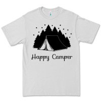 Dove Grey camping Premium Tee - Unal Design