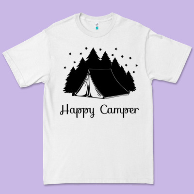 Premium Tee camping