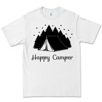 White camping Premium Tee - Unal Design