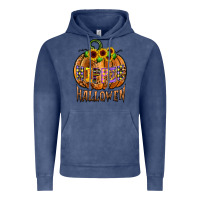 Vintage Denim hippie halloween Vintage Hoodie - CowhideDigitalArt