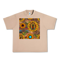 Burro our lady of guadalupe sunflower  seamless pattern Urban Heavy Tee - JahusDesignShop