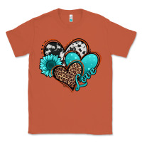 Copper love turquoise hearts Classic Tee - Jasminsmagicworld