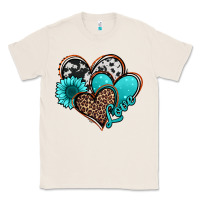 Natural love turquoise hearts Classic Tee - Jasminsmagicworld
