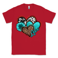 Red love turquoise hearts Classic Tee - Jasminsmagicworld
