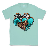 Seafoam love turquoise hearts Classic Tee - Jasminsmagicworld