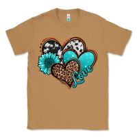 Toasted Coconut love turquoise hearts Classic Tee - Jasminsmagicworld