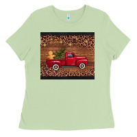 Matcha Christmas truck Ladies Tee - AdoDesignShop
