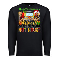 Black the jolliest bunch of bus drivers Premium Sweatshirt - MaliasSmallBusiness