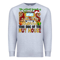 Heather Grey the jolliest bunch of bus drivers Premium Sweatshirt - MaliasSmallBusiness