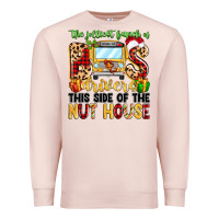 Pale Pink the jolliest bunch of bus drivers Premium Sweatshirt - MaliasSmallBusiness
