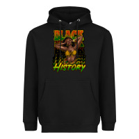 Black black history afro woman Heavyweight Hoodie - NancyCooperArtShop