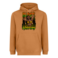 Meerkat black history afro woman Heavyweight Hoodie - NancyCooperArtShop