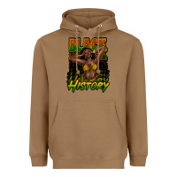 Toasted Coconut black history afro woman Heavyweight Hoodie - NancyCooperArtShop