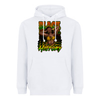 White black history afro woman Heavyweight Hoodie - NancyCooperArtShop