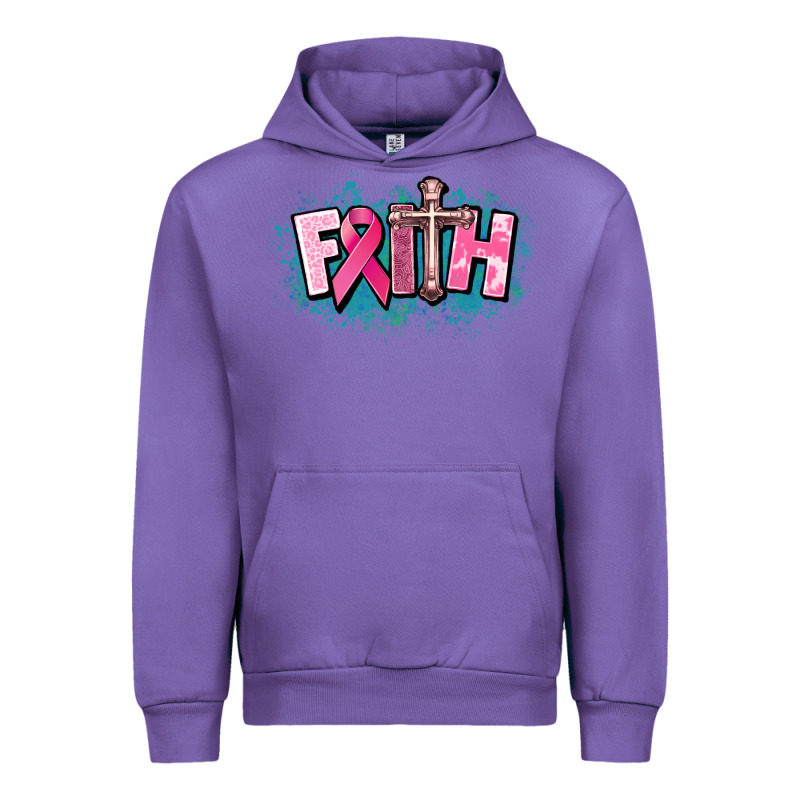 Cancer Faith Cross Urban Hoodie by HowdyJamesFarm | Teevron