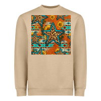 Mushroom western stars seamless pattern Heavyweight Sweatshirt - HRA Design Shop
