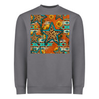 Storm western stars seamless pattern Heavyweight Sweatshirt - HRA Design Shop