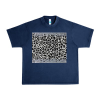 Navy grey leopard Urban Heavy Tee - JahusDesignShop