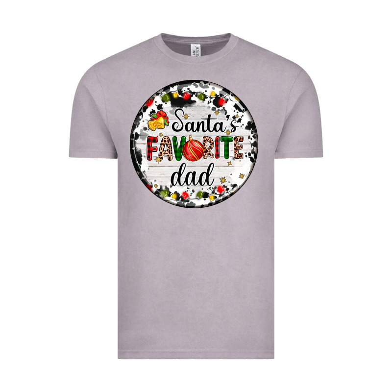 Christmas  Santas Favourite Vintage Tee by AdoDesignShop | Teevron