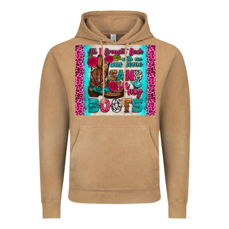 All I Brought Back With Me Was Some Sand In My Boots Tumbler Vintage Hoodie by HRA Design Shop | Teevron