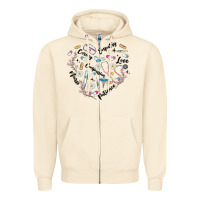 Sandshell nurse Zipper Hoodie - MaliasSmallBusiness