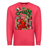 Cardinal sassy elf Premium Sweatshirt - MaliasSmallBusiness