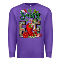 Purple sassy elf Premium Sweatshirt - MaliasSmallBusiness