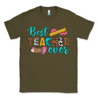 Army Green best teacher ever Classic Tee - BundleAndBundleShop