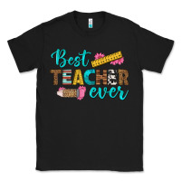 Black best teacher ever Classic Tee - BundleAndBundleShop