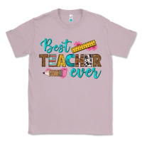 Lilac best teacher ever Classic Tee - BundleAndBundleShop