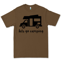 Cacao lets go camping Premium Tee - Unal Design