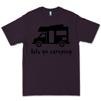 Plum lets go camping Premium Tee - Unal Design