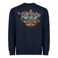Navy wranglinn mama Heavyweight Sweatshirt - RacoonDesign
